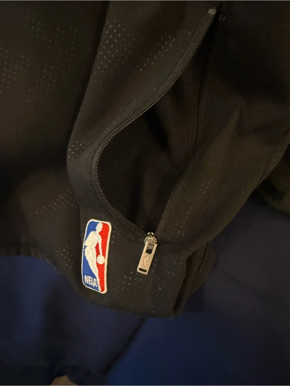 Adidas Los Angeles Lakers Full Zip Track Jacket Black Three Stripe Men’s | XXL
